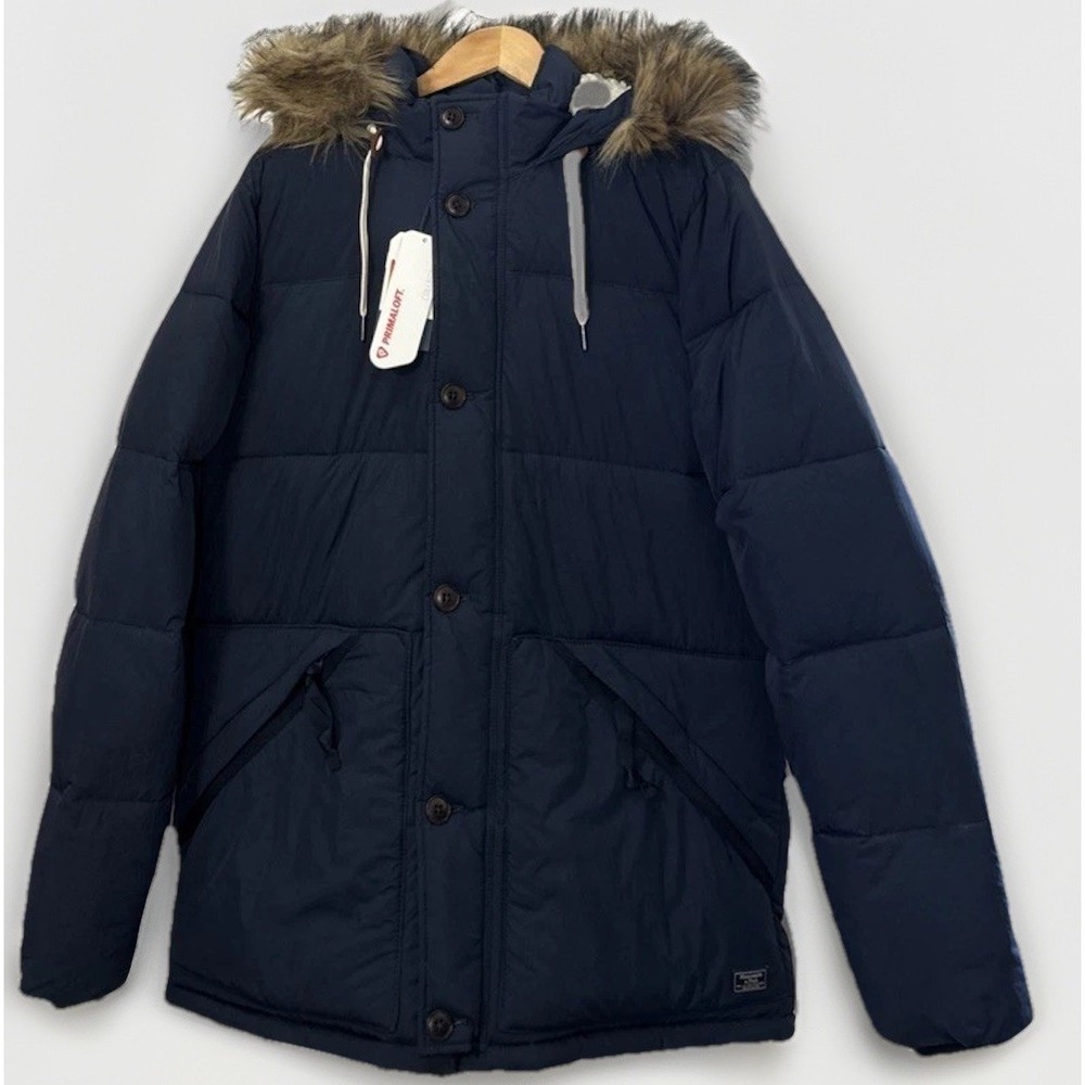 NWT Mens ABERCROMBIE & FITCH ULTRA SHERPA PUFFER Parka Sz Large‎  $260